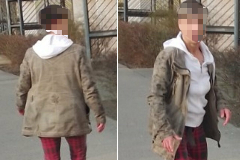 Mit diesen Bildern suchte die Polizei nun nach der Unbekannten.