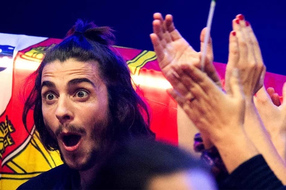 Sieger Salvador Sobral konnte sein Glück kaum fassen.