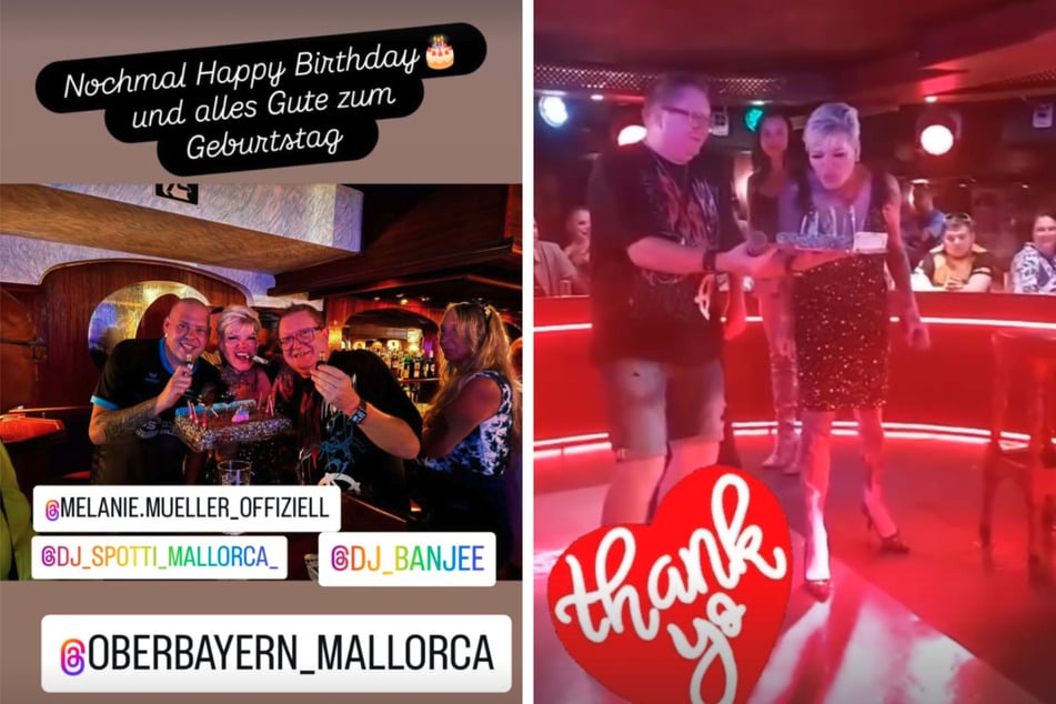 Die Sängerin (37) teilte mehrere Geburtstagsglückwünsche in ihrer Instagram-Story.