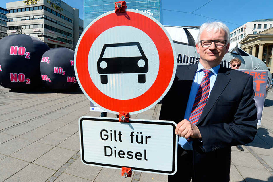 Hat jetzt auch Dresden im Visier: Jürgen Resch, Geschäftsführer der Deutschen Umwelthilfe.