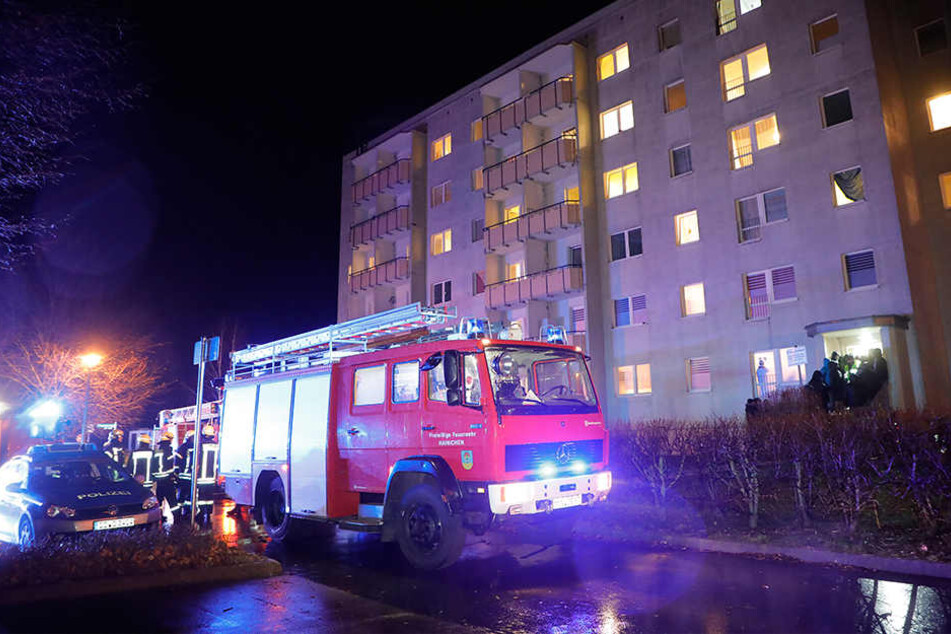 Das Heim am Ottendorfer Hang musste während des Feuerwehreinsatzes evakuiert werden.
