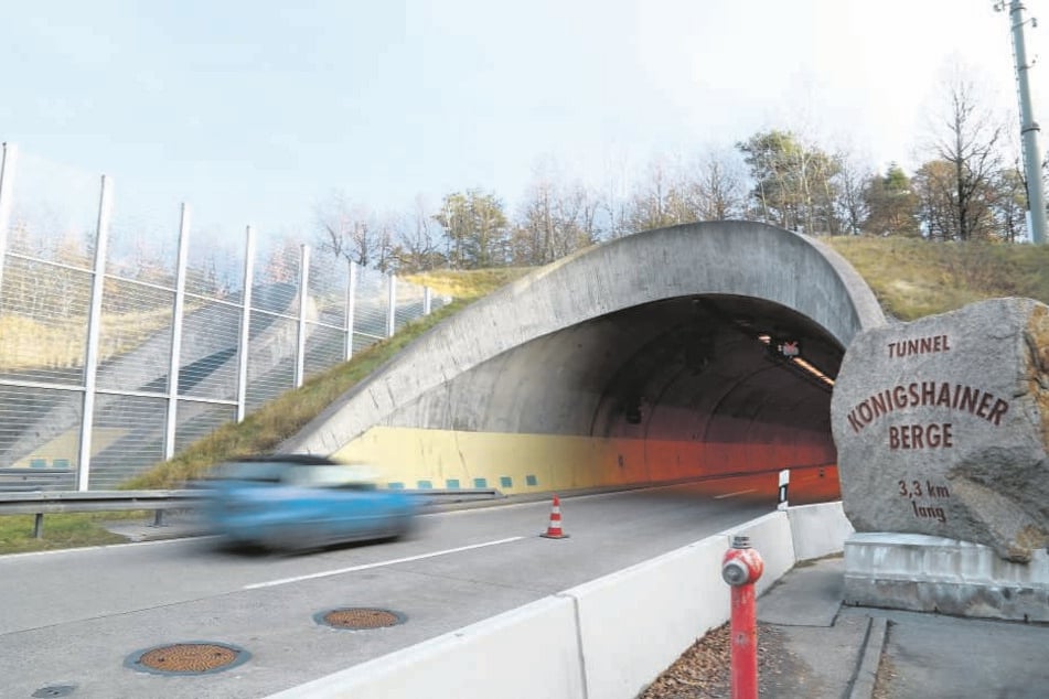 Der Tunnel Königshainer Berge zählt zu den längsten Straßentunneln bundesweit. Die Sanierung wird zum Mammut-Projekt.