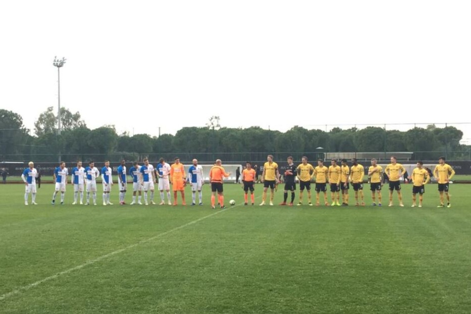 Beim zweiten Testspiel geht's gegen Grasshoppers Zürich.