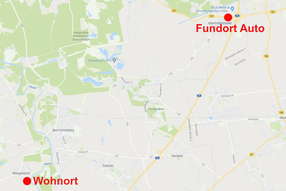 Der Vermisste fuhr am 30. Juni vom Grundstück in Wengelsdorf los. Wenig später wurde sein Auto am Einkaufszentrum Nova Eventis gefunden.