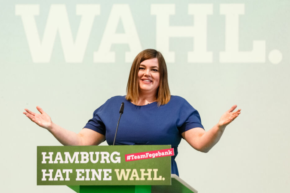 Katharina Fegebank, Bürgermeisterkandidatin zur Bürgerschaftswahl 2020 und Zweite Bürgermeisterin.