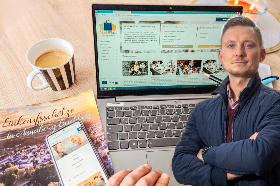Annaberger Unternehmen sind jetzt online: Virtuelle Marktplatz startet