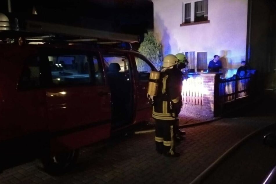 Der Eigentümer der Hauses wurde leicht verletzt.