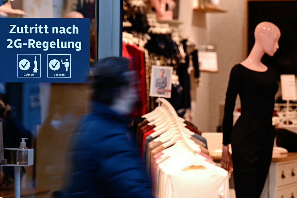 Zurzeit gilt im hessischen Einzelhandel die 2G-Regelung.