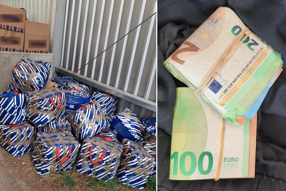 In dem Van befanden sich auch knapp 17.000 Euro Bargeld und vermeintliche Hehlerei-Ware im Wert von rund 80.000 Euro.