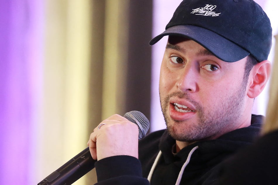Scooter Braun speaks at the Hollywood Chamber of Commerce 2019 State of The Entertainment Industry Conference.