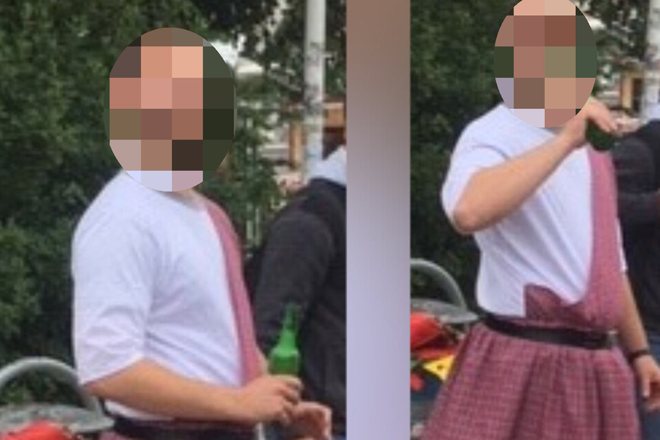 Der mutmaßlichen Täter.
