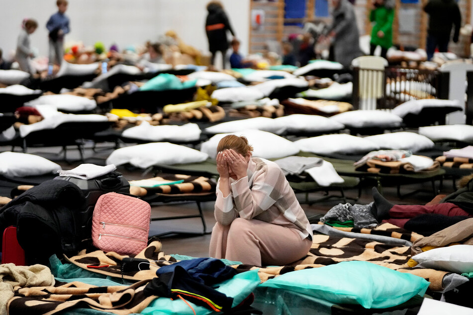 Hunderte Flüchtlinge finden derzeit Schutz in Dresdner Sporthallen.