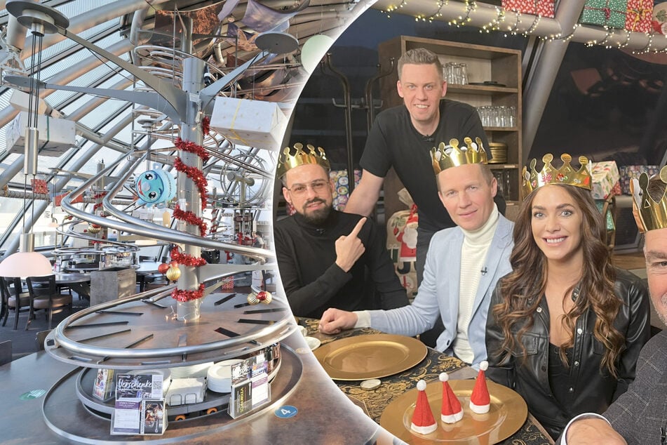 "Mein Lokal, Dein Lokal" in Dresden: Hier kommt das Essen auf einer Achterbahn an den Tisch