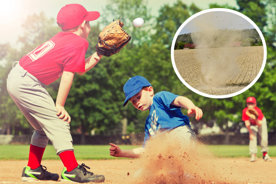 Beim Baseball: Schiedsrichter bewahrt Kind vor schlimmen Schäden