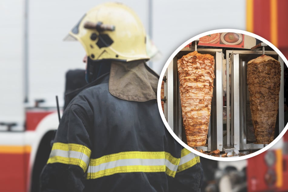 Dresden: Brand in Gorbitz: Feuerwehr muss im Döner-Imbiss löschen