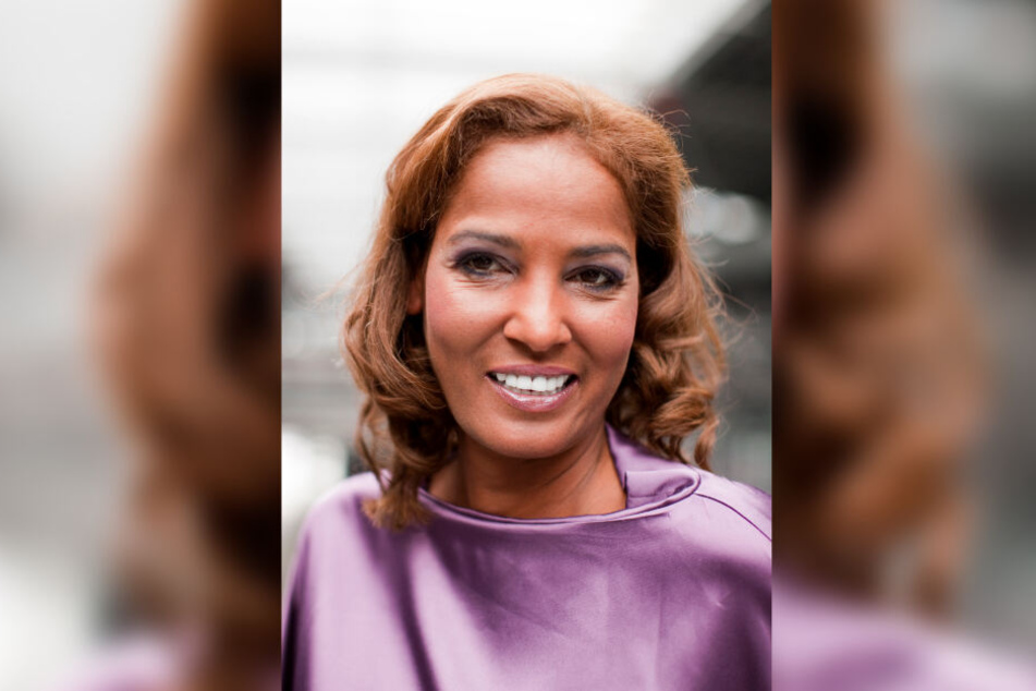 Nadja Abdel Farrag zeigt ihre strahlend weißen Zähne. damit ist nun bald Schluss: Ein moderateres Lächeln soll her.