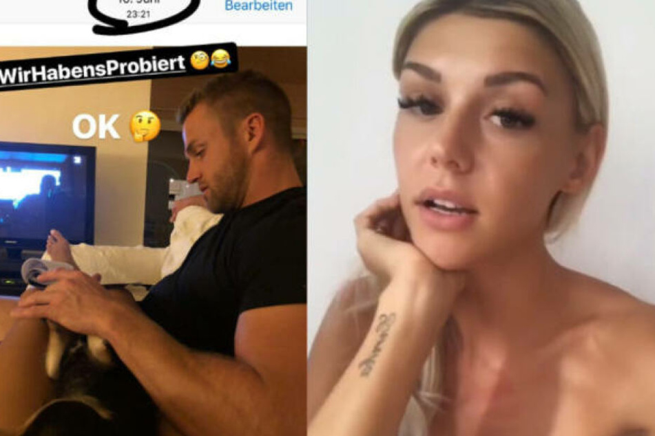 In ihrer Instagram-Story packte Gerda über ihre angebliche Affäre mit Philipp Stehler (30) aus.