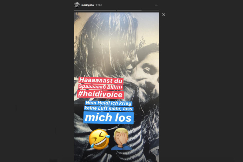 Mario Galla macht sich über Heidi Klum und Tom Kaulitz lustig... obwohl?