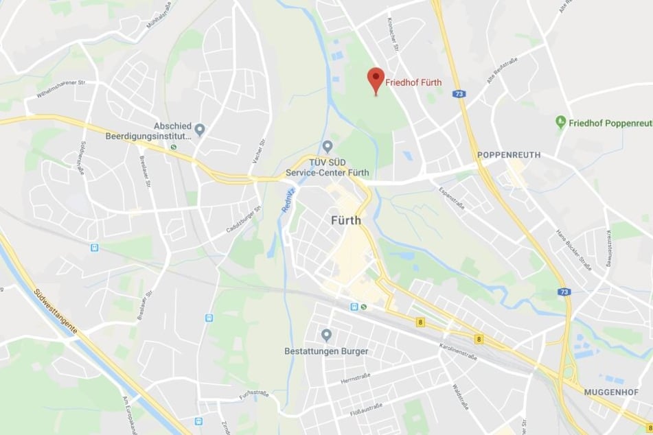 In Fürth ist es zu einem überaus kuriosen Zwischenfall gekommen.
