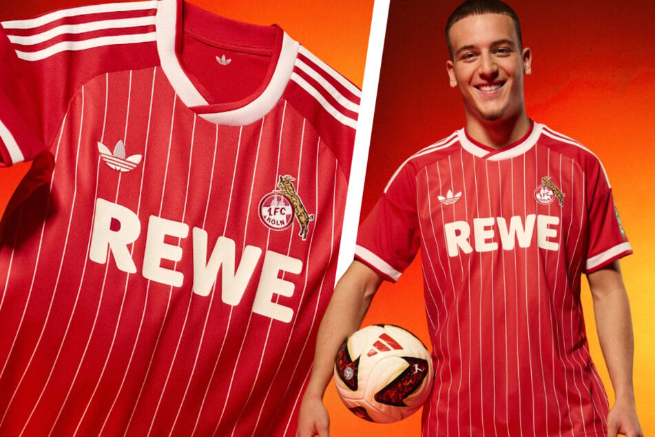 Senkrechtstarter Said El Mala (19) fühlt sich im neuen Auswärtsdress des 1. FC Köln offenbar pudelwohl.