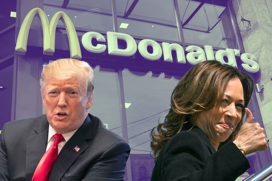 Harris slams Trump's "perspective" when pressed about past McDonald's job