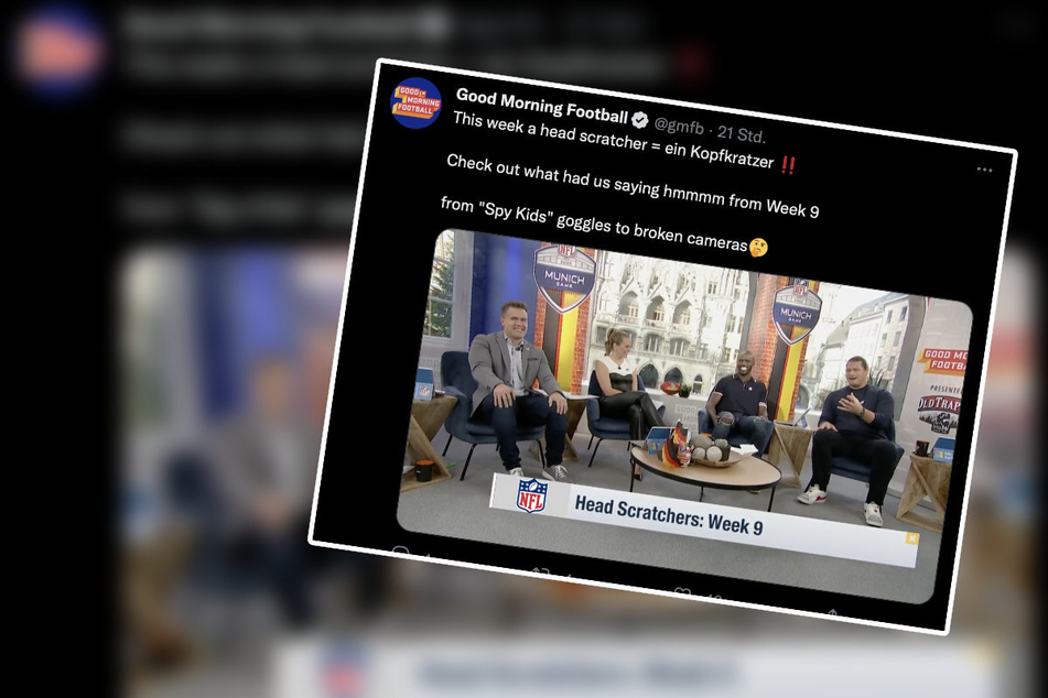 "In Deutschland gibt es Bier nur in Litern": Das Frühstücksfernsehen der NFL sendet live aus München