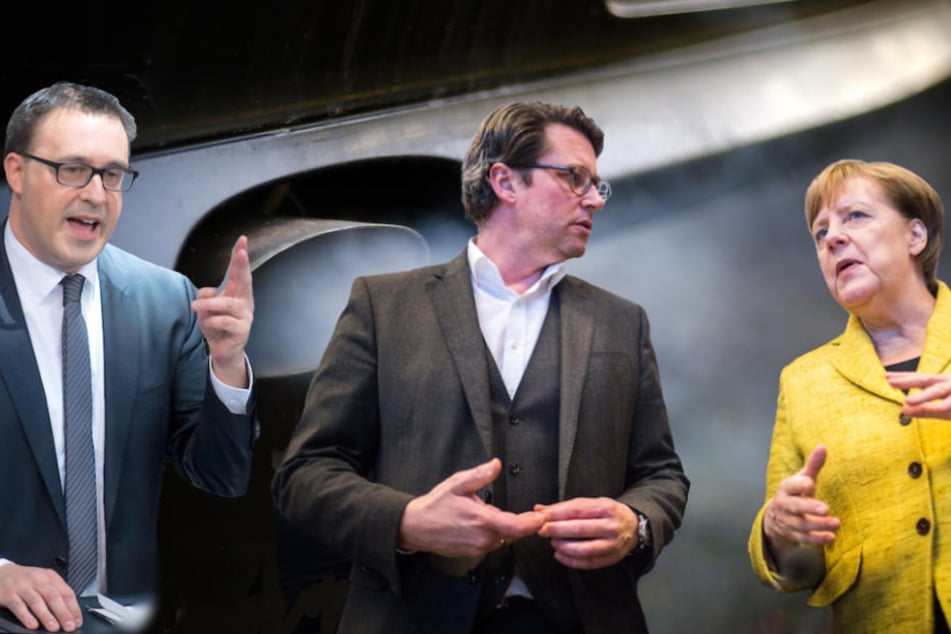 Sören Bartol (SPD, li.) kritisiert Verkehrsminister Andreas Scheuer (CSU) und Kanzlerin Angela Merkel (CDU).