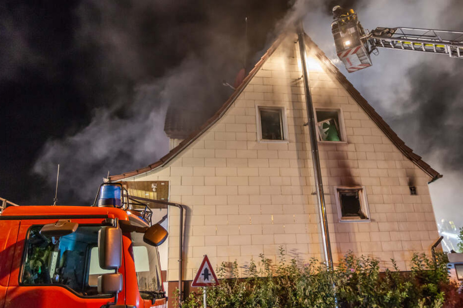Ein Mann kam bei dem Feuer ums Leben.