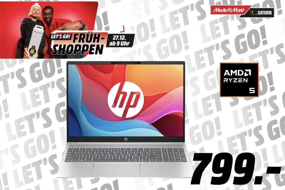 HP-Notebook für 799 Euro.