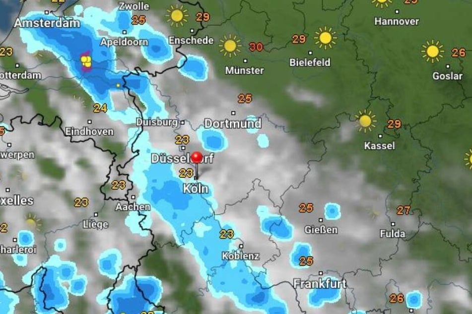 Erst Hitze, dann Blitze: Jetzt kommen Gewitter und Abkühlung nach NRW