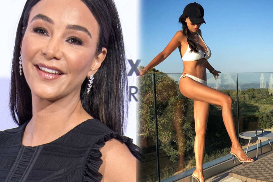 Verona Pooth (51) zeigt sich von der besten Seite.