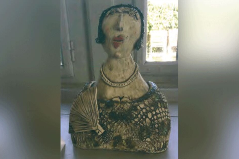 Die Keramikfigur "Dame mit Fächer in der Oper" wurde gestohlen.