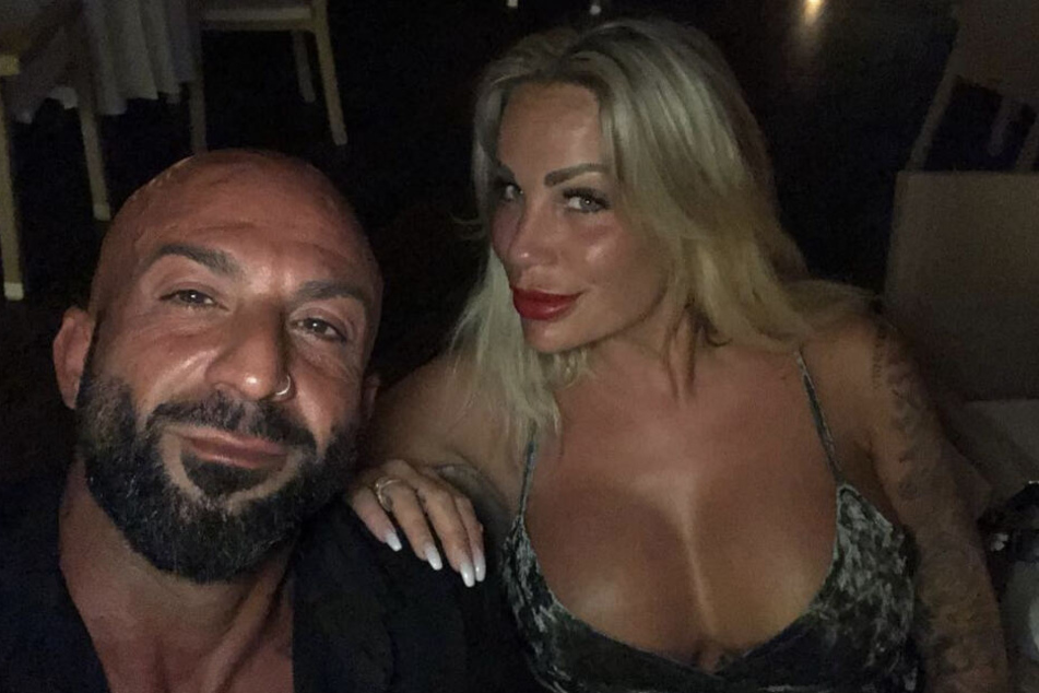 Antonino und Gina-Lisa glücklich vereint.