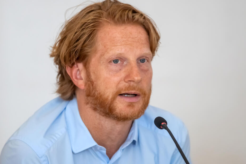 Baubürgermeister Michael Stötzer (47, Grüne) informierte über die geplante Sanierung der "Bazillenröhre".