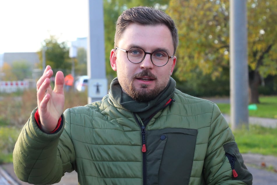 ADFC-Referent Jonas Geyer (28) erwartet vom Stadtrat, den Entwurf anzupassen.