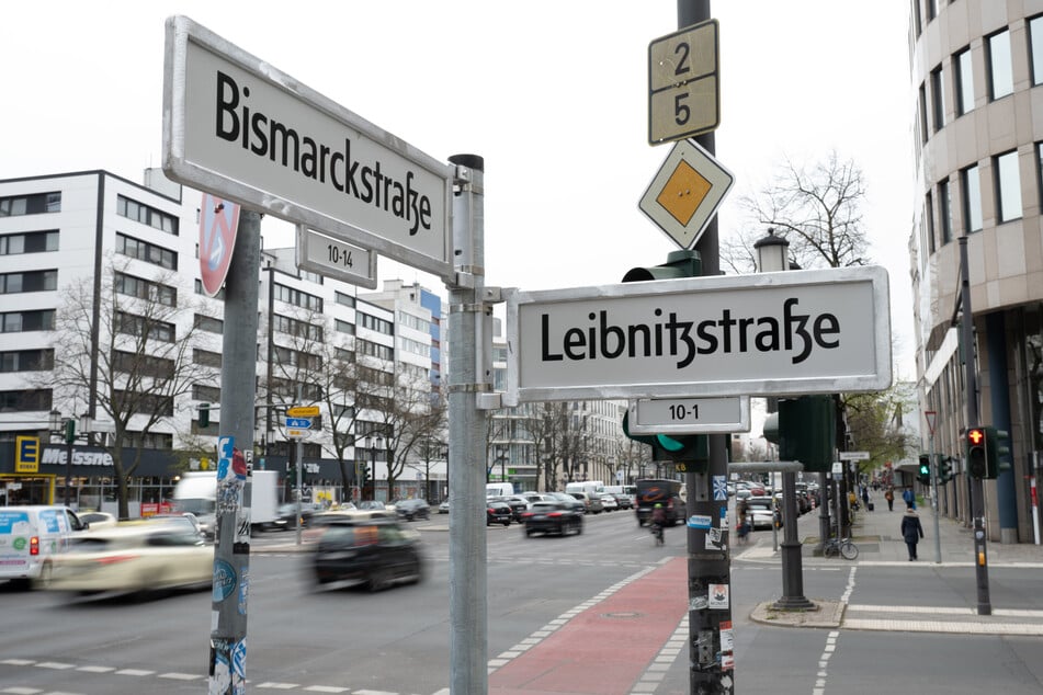 An der Kreuzung zur Bismarckstraße gab es plötzlich eine "Leibnitzstraße". Jetzt stimmen die Schilder wieder. (Archivfoto)