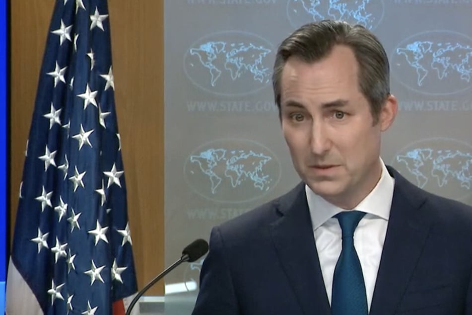 State Department spokesperson Matthew Miller said the US government was looking into a fake video showing him discussing the Ukraine war.