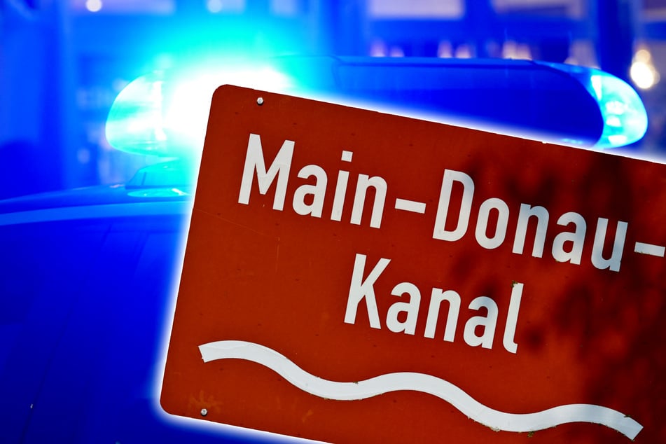 Ein Mann hat versucht, durch den Main-Donau-Kanal der Polizei zu entkommen. (Symbolbild)