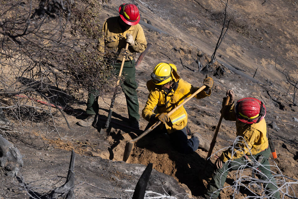 After enormous blazes spread unchecked through LA, questions are being asked about how some of the city's super-rich seem to have survived almost unscathed.