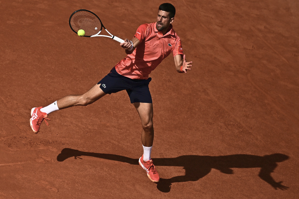 Novak Djokovic (36) gewann das Match und steht im Finale der French Open.
