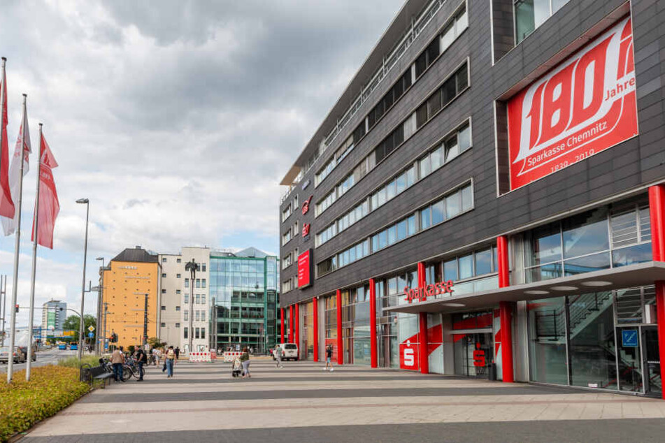 Die Sparkasse im Moritzhof.