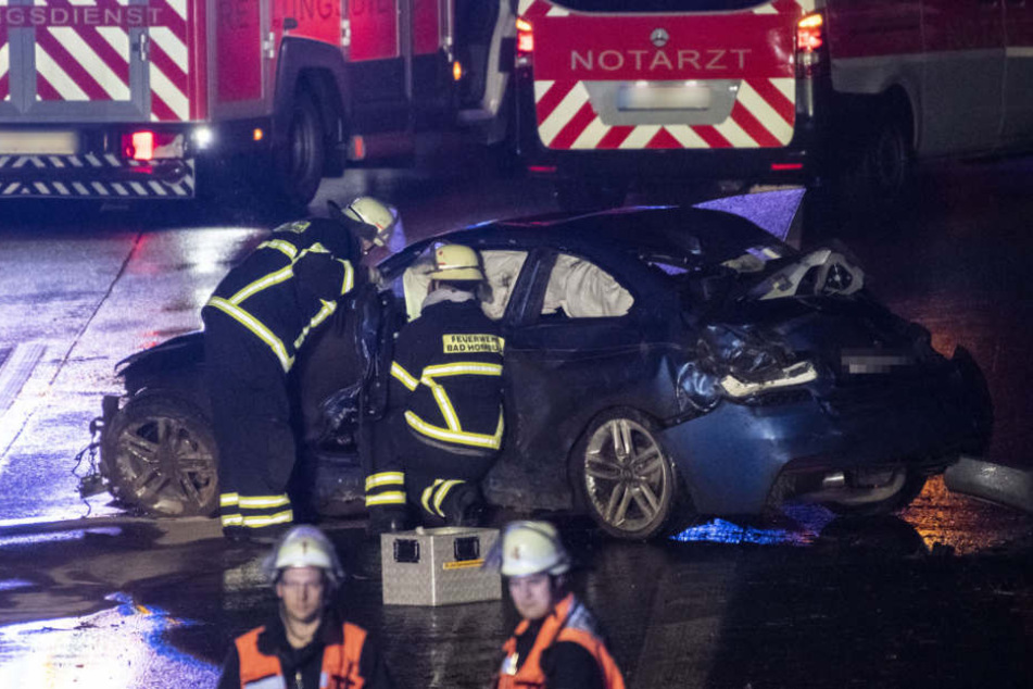 Der Verkehr wurde an der Unfallstelle vorbeigeleitet.