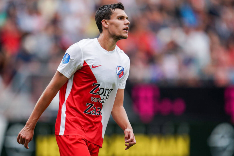 Justin Hoogma hält in dieser Saison die Defensive vom FC Utrecht dicht.