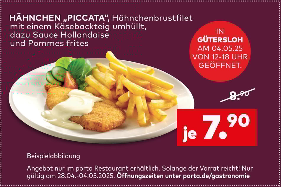 Hier klicken und Restaurant-Coupon herunterladen.