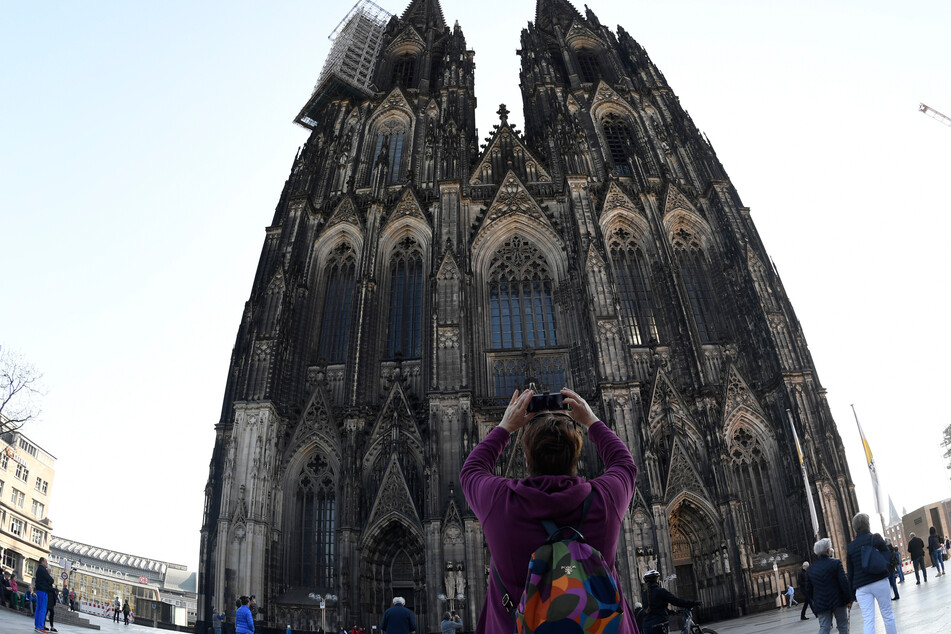Das Wahrzeichen von Köln: der Dom.