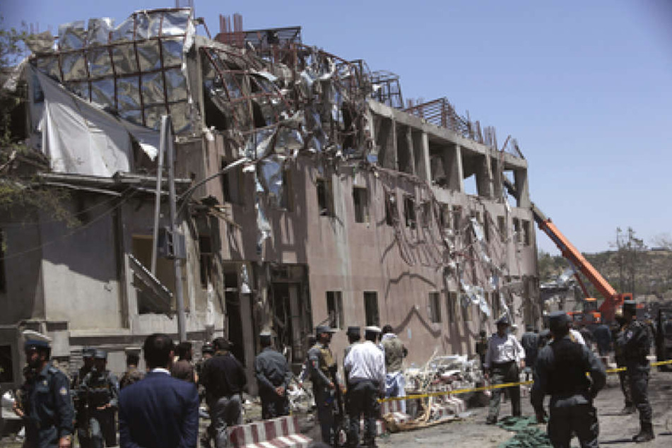 Der Bombenanschlag sollte dem Focus nach die Deutsche Botschaft in Kabul treffen.