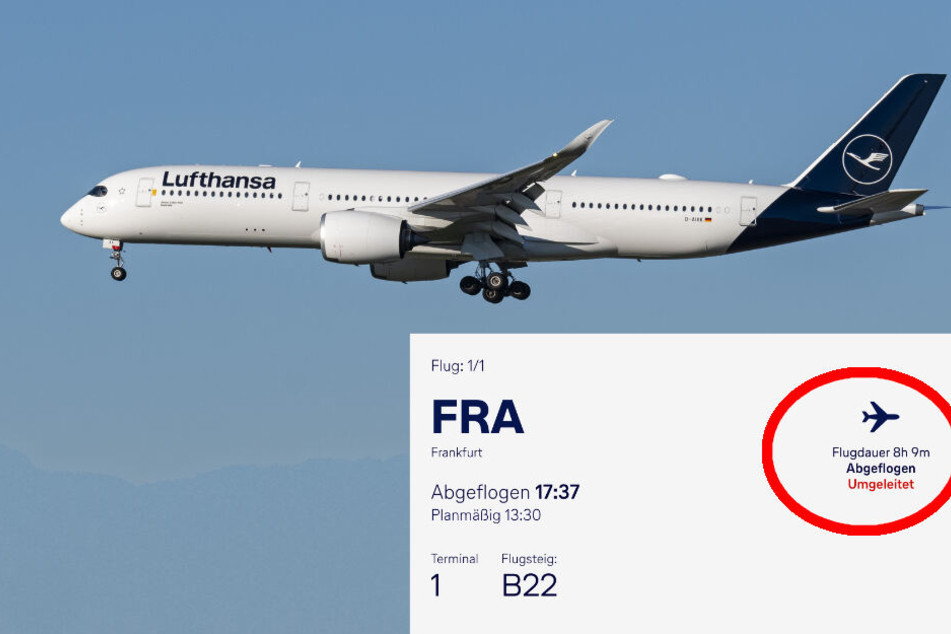 Wegen möglichem Raketen-Abschuss: Lufthansa-Flugzeug nach Teheran kehrt um