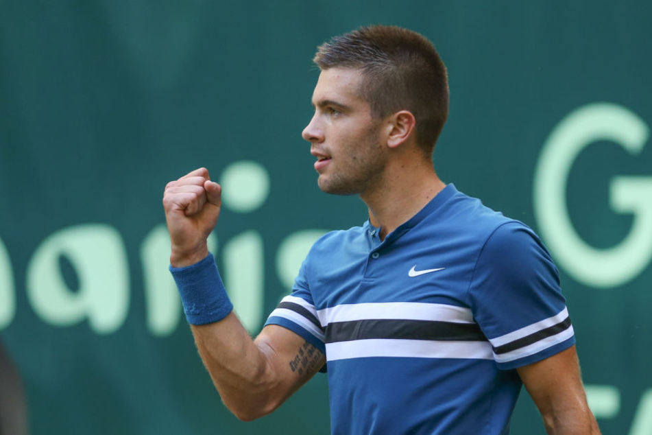 Der Kroate Borna Coric ist Federers Final-Gegner.