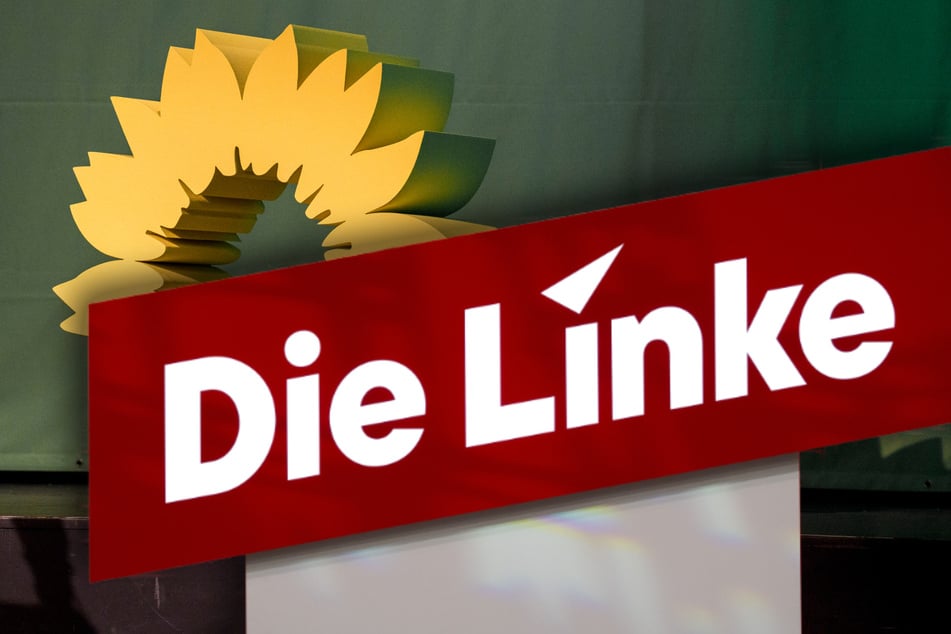 Im INSA-Sonntagstrend konnte sich die Linke erstmals seit vielen Jahren vor die Grünen schieben. (Symbolfotos)