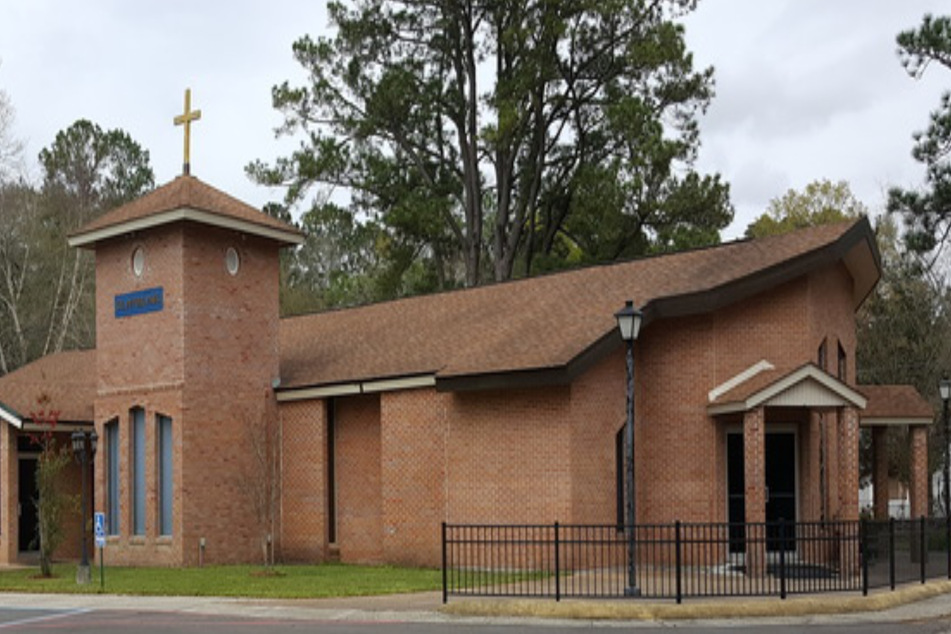 In dieser Kirche bei New Orleans feierte Priester Travis Clark eine Sex-Party mit zwei Sex-Arbeiterinnen.
